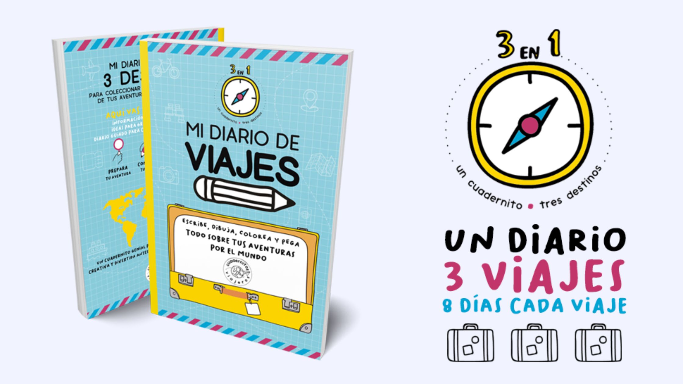 Diario de Viaje - Cuaderno de Viaje y Cuaderno para Viajeros - Cuaderno  Diario de Viaje - 100 Páginas: 15,24 x 22,86 cm (Spanish Edition)