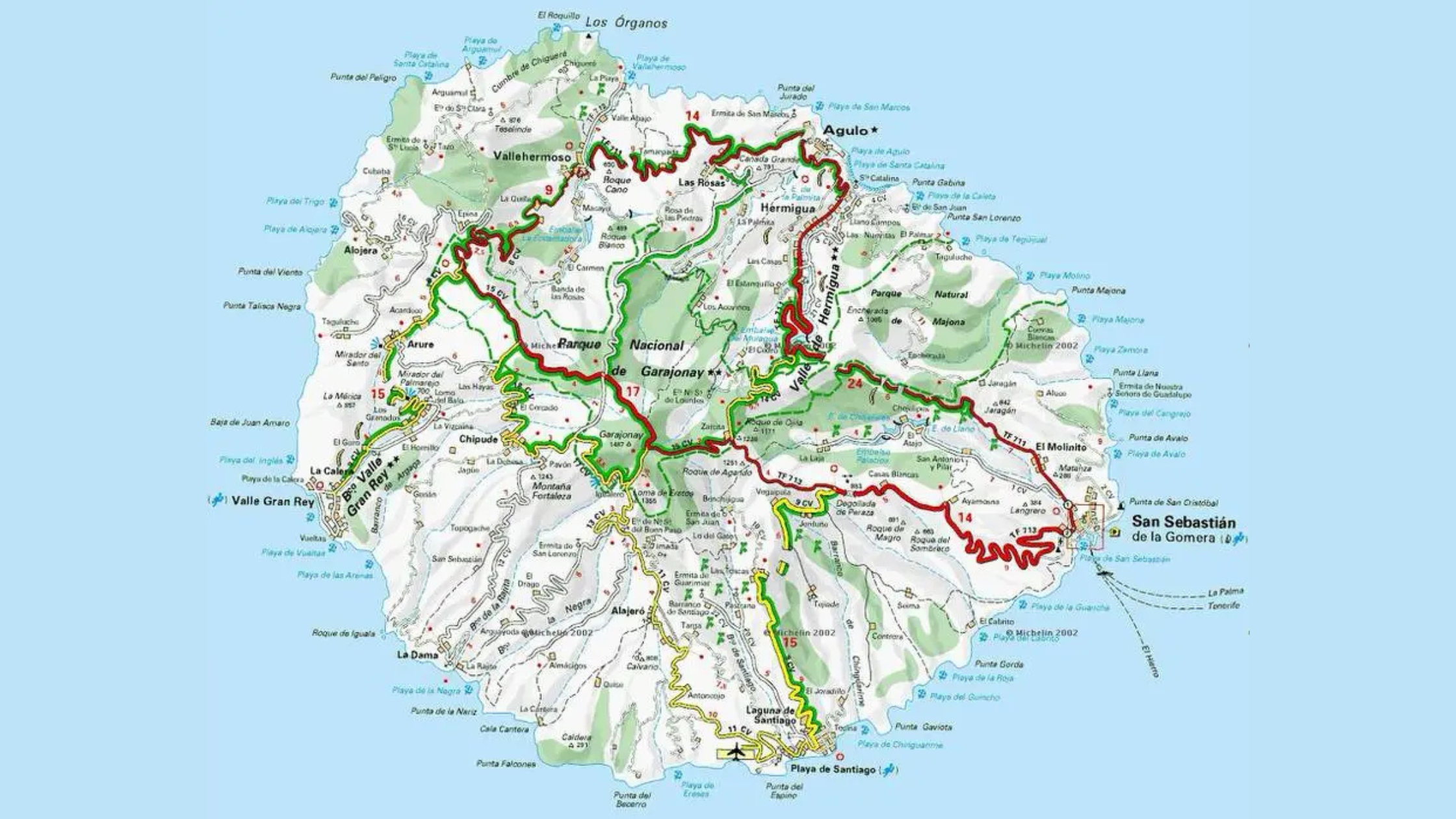 mapa-de-la-gomera