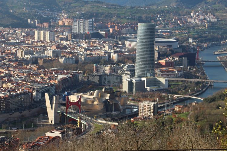 Bilbao desde el monte Artxanda